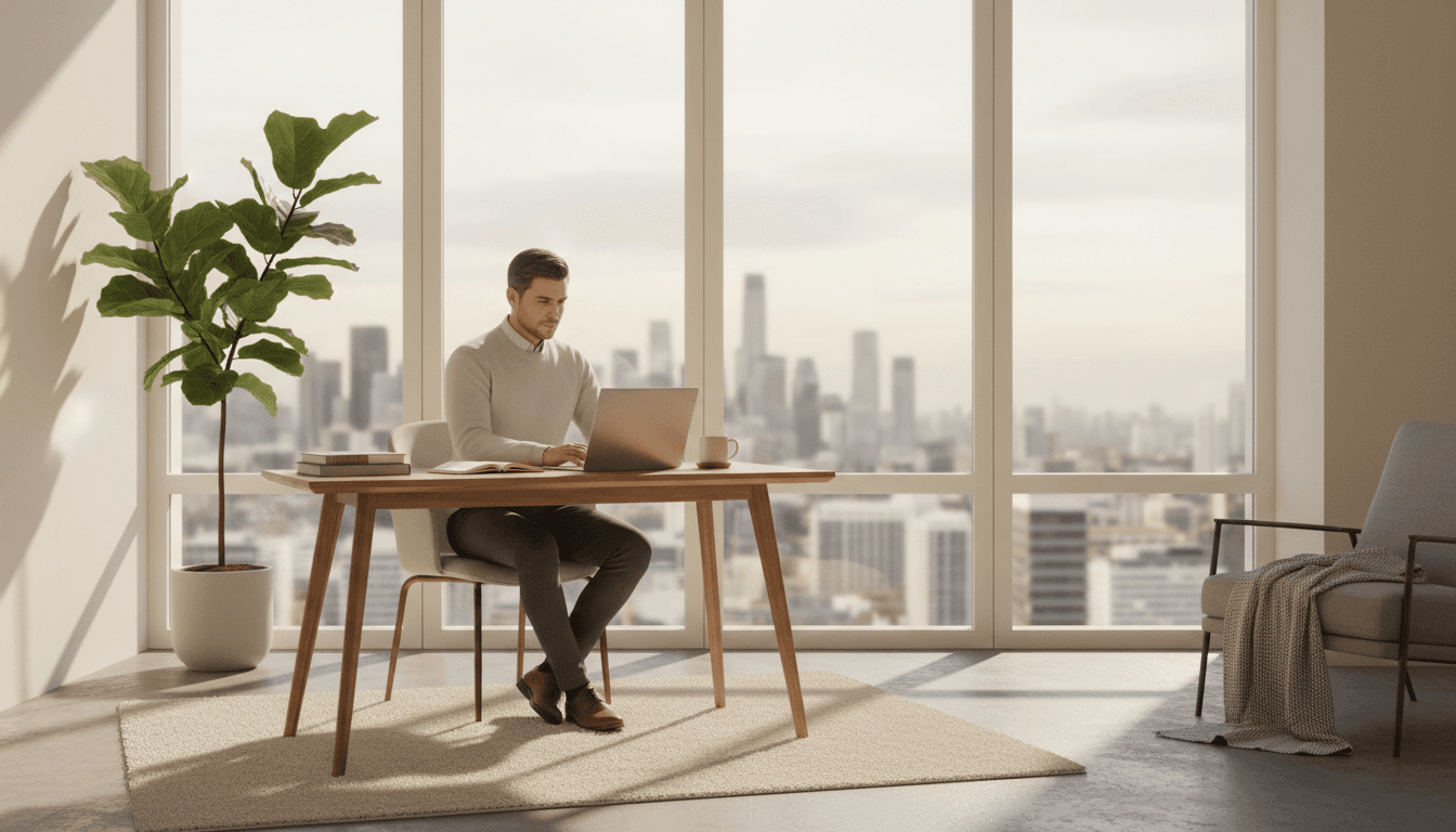 Coach de vida trabajando en plan de crecimiento con cliente